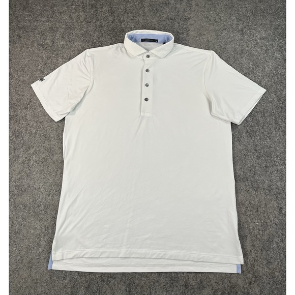 Greyson Other - Greyson Golf Polo Shirt Mens Medium Arctic White Performance Stretch